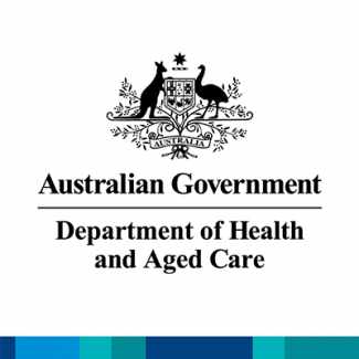 Australian Government Department of Health and Aged Care logo