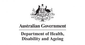 Australian Government Department of Health, Disability and Ageing logo