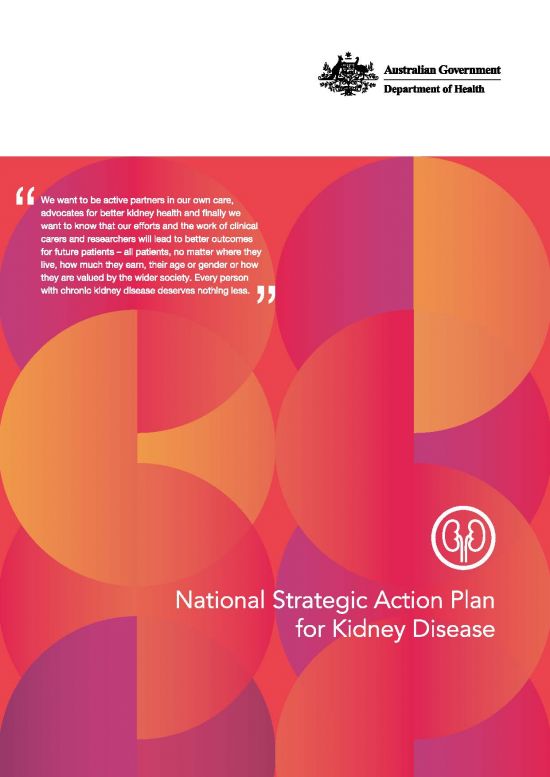 National Strategic Action Plan For Kidney Disease 2020